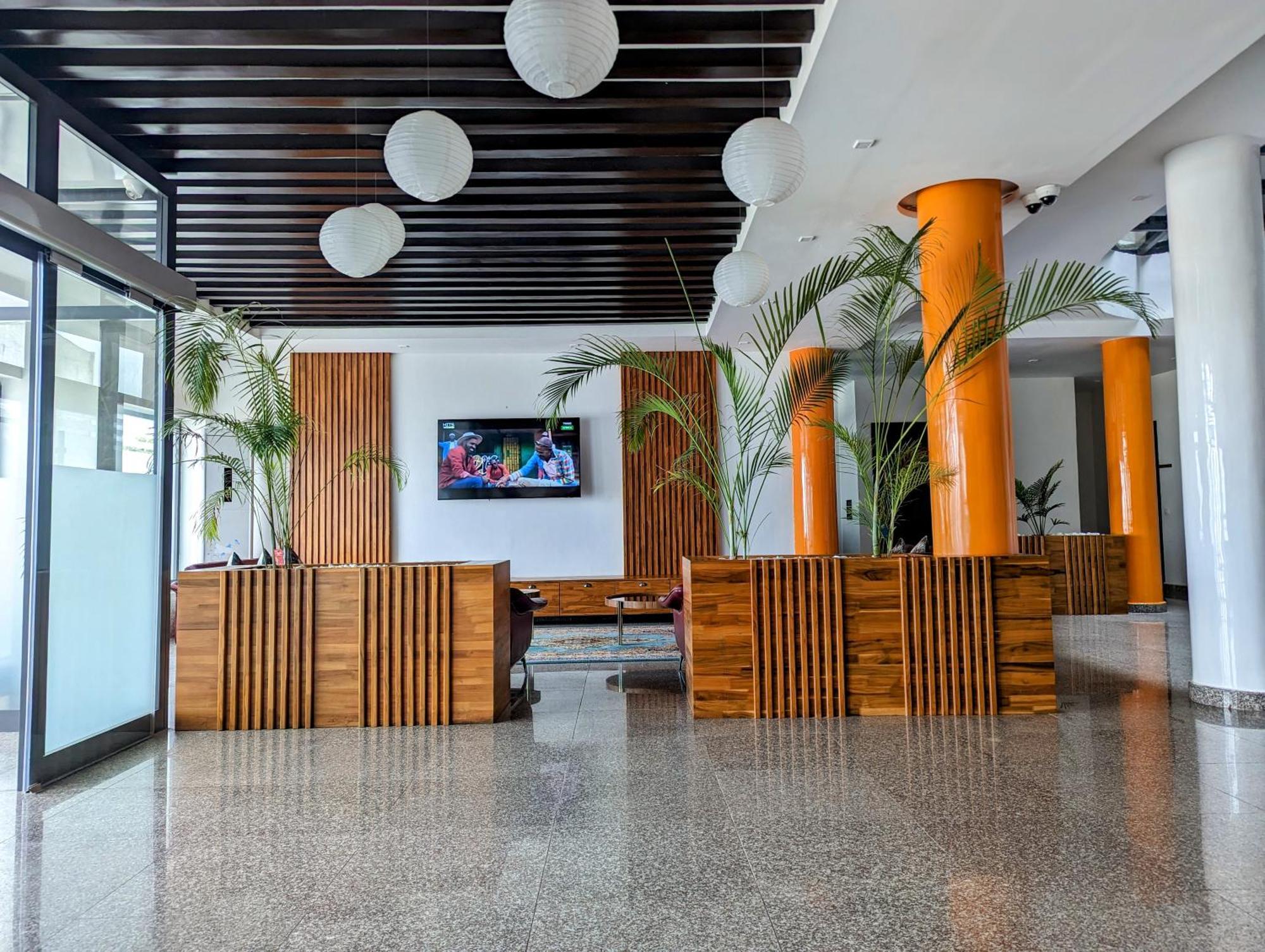 Les Ombrelles Appart'Hotel Cotonou Dış mekan fotoğraf